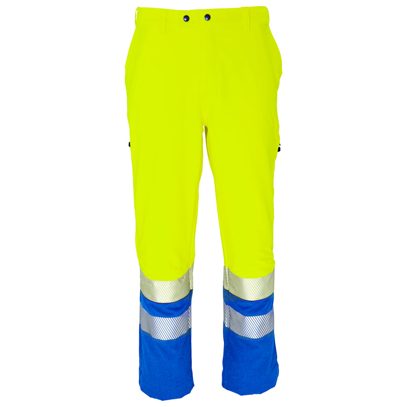 Warnschutz Bundhose | Klasse 2 | PE/Elastane | elastisch, dehnbar, extrem bequem & leicht | 208 g/m² | Bormio Safety Air 4 Comfort