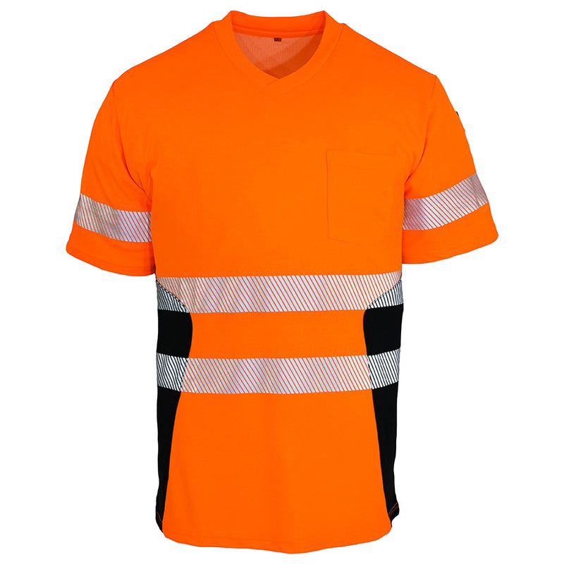 Warnschutz T-Shirt | Klasse 2 | PE/Bambus | kühlend & geruchshemmend | 190 g/m² | Bormio Safety Eiger