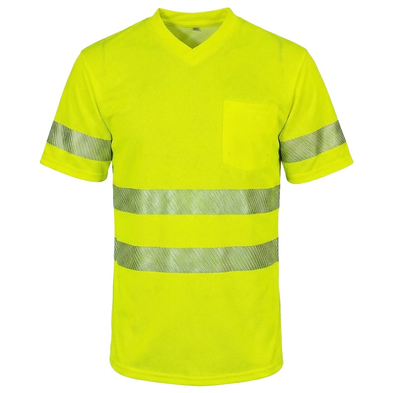 Warnschutz T-Shirt | Klasse 2 | PE/Bambus | kühlend & geruchshemmend | 190 g/m² | Bormio Safety Eiger