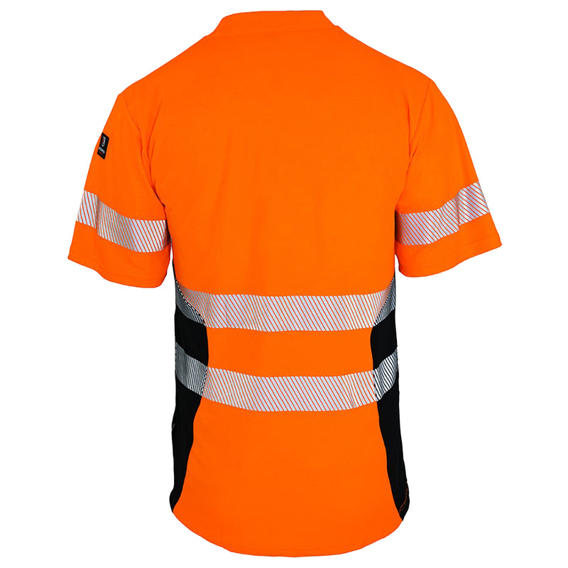 Warnschutz T-Shirt | Klasse 2 | PE/Bambus | kühlend & geruchshemmend | 190 g/m² | Bormio Safety Eiger