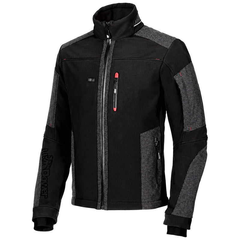 Softshelljacke | Polyester/Elasthan | Stretch | winddicht & atmungsaktiv | 320 g/m² | EN ISO 13688 | U-Power Rally