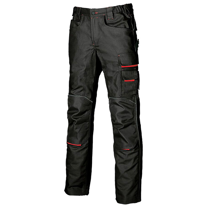 Arbeits-Bundhose | Twill-Polycotton | Cordura-Verstärkungen | Kniepolstertaschen | 300 g/m² | EN 340-1 | U-Power Free