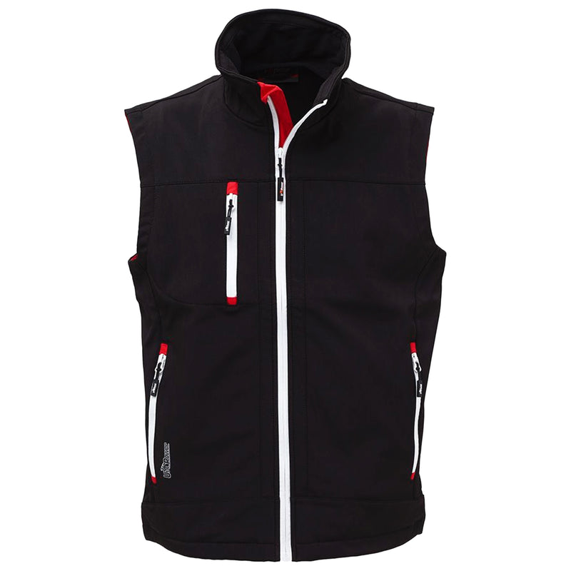 Softshellweste | Polyester/Elasthan | winddicht, wasserabweisend & atmungsaktiv | 320 g/m² | EN ISO 13688 | U-Power Climb