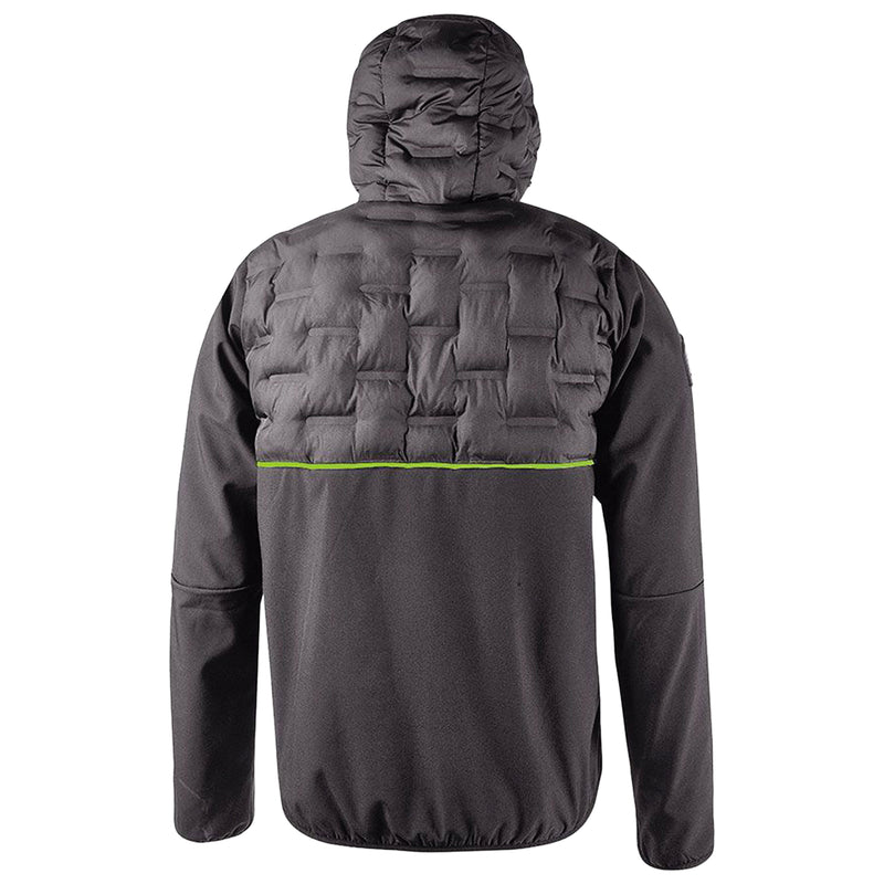 Hybridjacke | Polyester/Elasthan | winddicht, wasserabweisend & atmungsaktiv | 320 g/m² | mit Kapuze | EN ISO 13688 | U-Power Spock