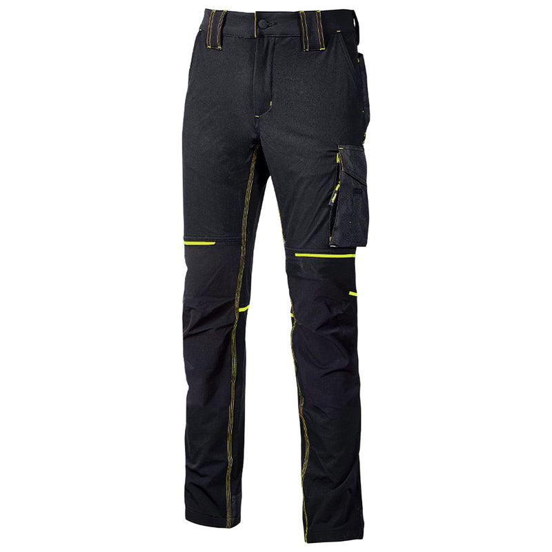 Arbeitshose | Nylon/Elasthan | 4-Wege-Stretch | wasserabweisend & atmungsaktiv | 140 g/m² | EN ISO 13688 | U-Power World