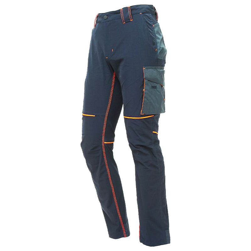 Arbeitshose | Nylon/Elasthan | 4-Wege-Stretch | wasserabweisend & atmungsaktiv | 140 g/m² | EN ISO 13688 | U-Power World
