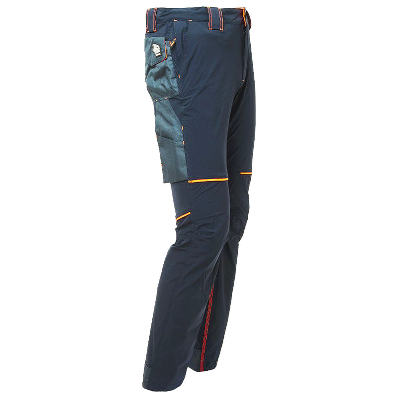 Arbeitshose | Nylon/Elasthan | 4-Wege-Stretch | wasserabweisend & atmungsaktiv | 140 g/m² | EN ISO 13688 | U-Power World