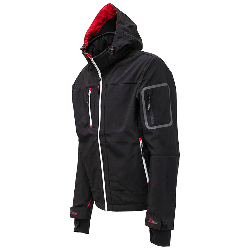 Softshelljacke | Polyester/Elasthan | winddicht, wasserabweisend & wärmend | 320 g/m² | mit Kapuze | U-Power Metropolis