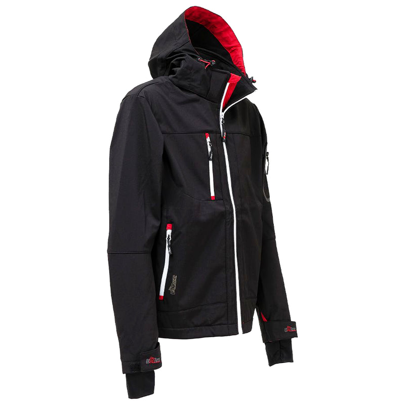 Softshelljacke | Polyester/Elasthan | winddicht, wasserabweisend & wärmend | 320 g/m² | mit Kapuze | U-Power Metropolis