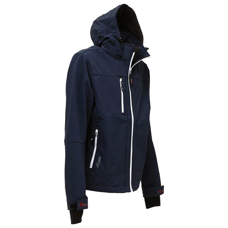 Softshelljacke | Polyester/Elasthan | winddicht, wasserabweisend & wärmend | 320 g/m² | mit Kapuze | U-Power Metropolis