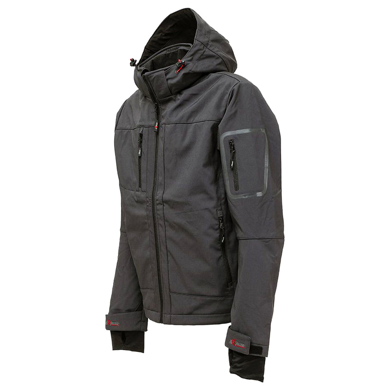 Softshelljacke | Polyester/Elasthan | winddicht, wasserabweisend & wärmend | 320 g/m² | mit Kapuze | U-Power Metropolis