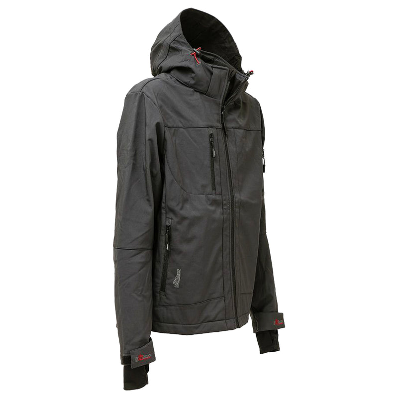 Softshelljacke | Polyester/Elasthan | winddicht, wasserabweisend & wärmend | 320 g/m² | mit Kapuze | U-Power Metropolis