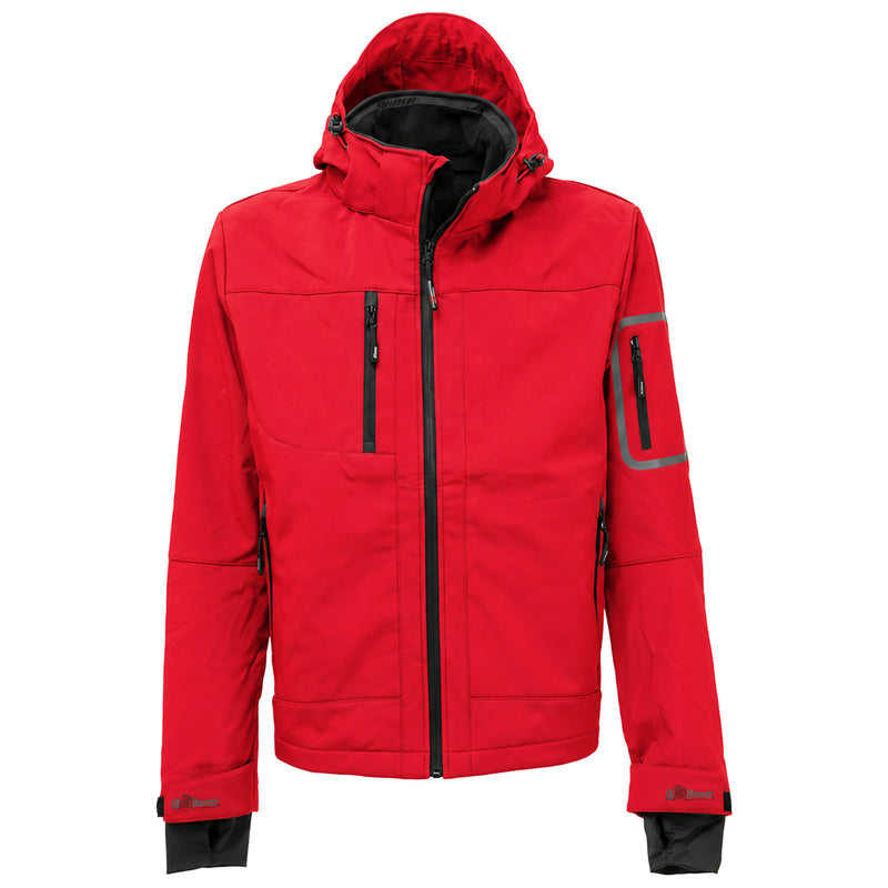 Softshelljacke | Polyester/Elasthan | winddicht, wasserabweisend & wärmend | 320 g/m² | mit Kapuze | U-Power Metropolis