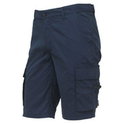 U-Power Summer Arbeitsshorts, Westlake Blue, Vorderseite mit Cargotasche