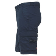 U-Power Summer Arbeitsshorts, Westlake Blue, Seitenansicht