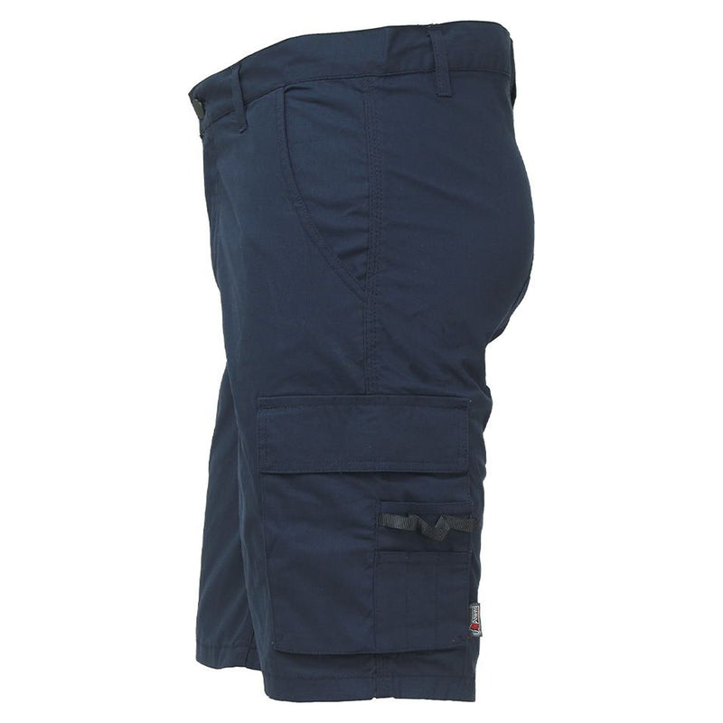 U-Power Summer Arbeitsshorts, Westlake Blue, Seitenansicht