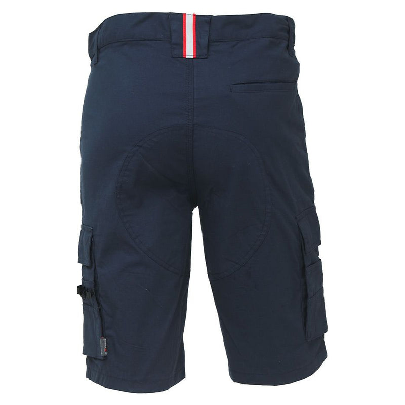 U-Power Summer Arbeitsshorts, Westlake Blue, Rückansicht
