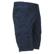 U-Power Summer Arbeitsshorts, Westlake Blue, seitliche Schrägansicht