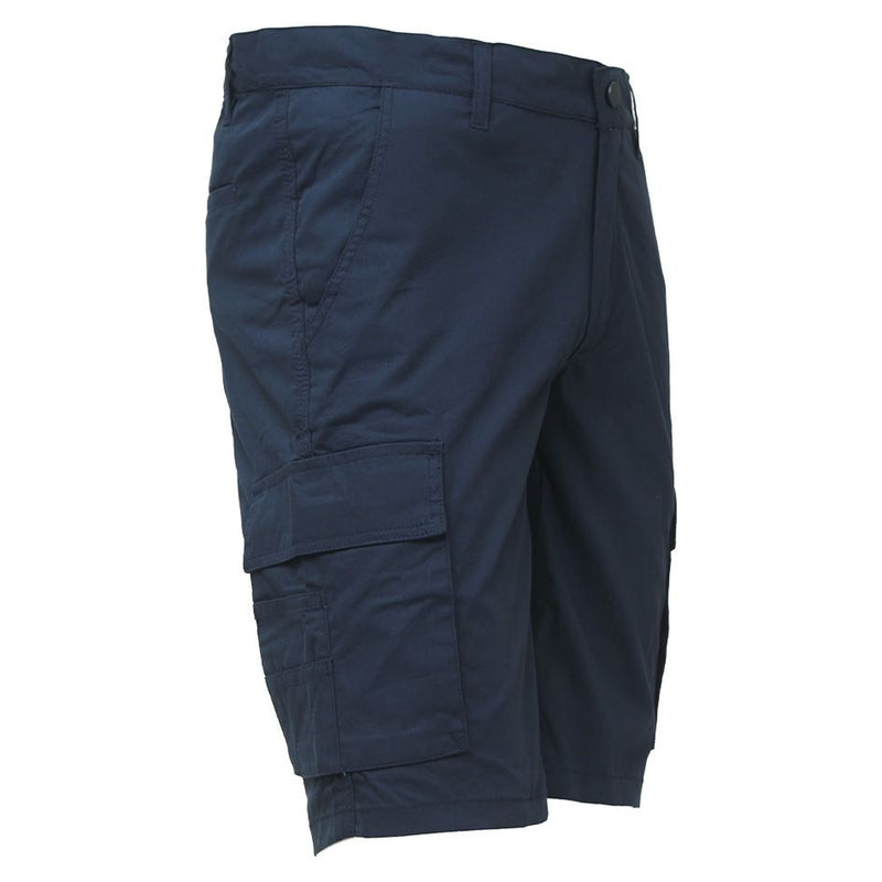 U-Power Summer Arbeitsshorts, Westlake Blue, seitliche Schrägansicht