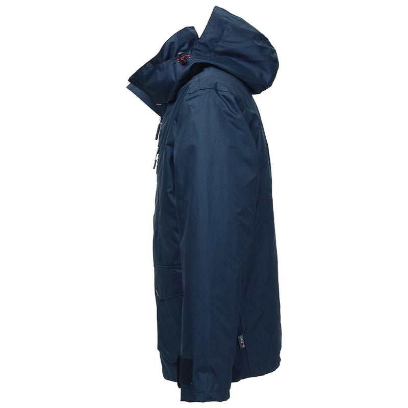 Regenparka | Polyester | wasserdicht, winddicht & atmungsaktiv | herausnehmbares Thermofutter | mit Kapuze | EN ISO 13688 | U-Power Forex