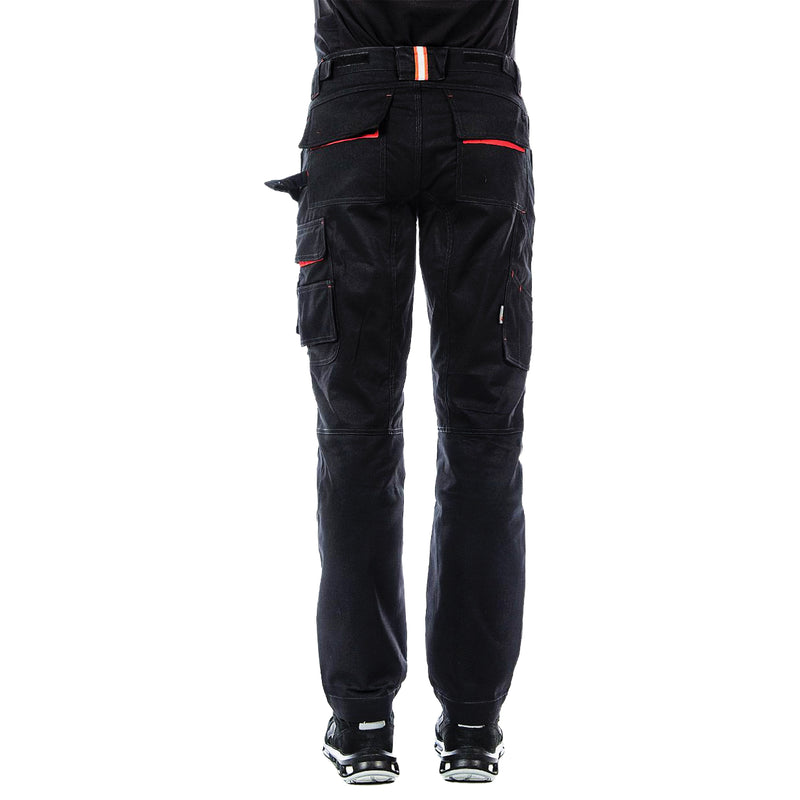 Arbeitshose | Baumwolle/Polyester | Twill-Polycotton | Knieverstärkung | 245 g/m² | EN ISO 13688 | U-Power Smile