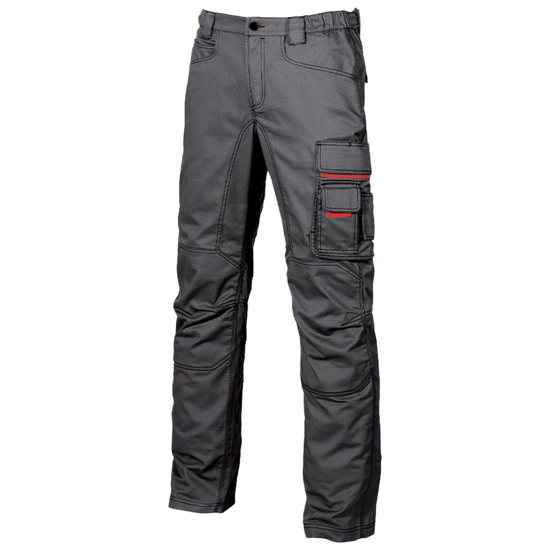 Arbeitshose | Baumwolle/Polyester | Twill-Polycotton | Knieverstärkung | 245 g/m² | EN ISO 13688 | U-Power Smile