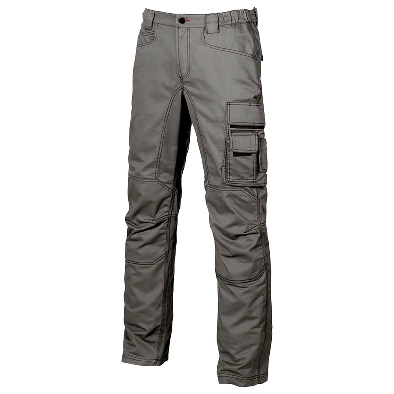 Arbeitshose | Baumwolle/Polyester | Twill-Polycotton | Knieverstärkung | 245 g/m² | EN ISO 13688 | U-Power Smile