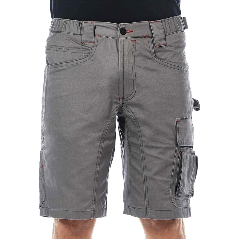 Arbeitsshorts | Baumwolle/Polyester | Twill-Gewebe | strapazierfähig & komfortabel | mit Werkzeugtaschen | U-Power Party
