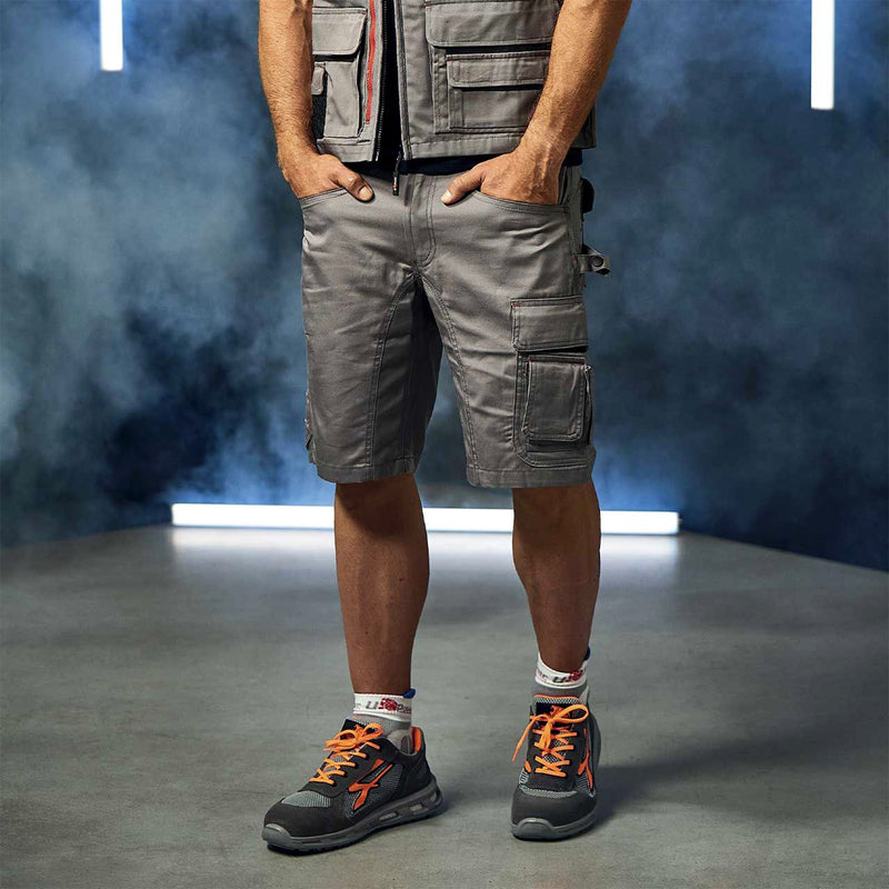 Arbeitsshorts | Baumwolle/Polyester | Twill-Gewebe | strapazierfähig & komfortabel | mit Werkzeugtaschen | U-Power Party