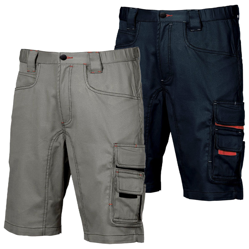 Arbeitsshorts | Baumwolle/Polyester | Twill-Gewebe | strapazierfähig & komfortabel | mit Werkzeugtaschen | U-Power Party