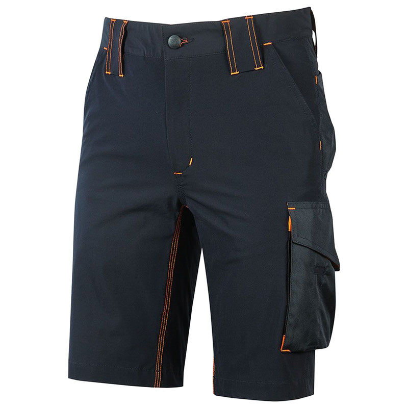 Arbeitsshorts | Nylon/Elasthan | U-4 Stretch-Gewebe | wasserabweisend, atmungsaktiv & schnelltrocknend | Slim Fit | U-Power Mercury