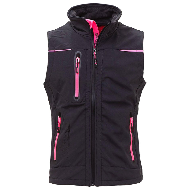Damen Softshellweste | Polyester/Spandex | wasserdicht, winddicht & atmungsaktiv | 320 g/m² | EN ISO 13688 | U-Power Universe Lady