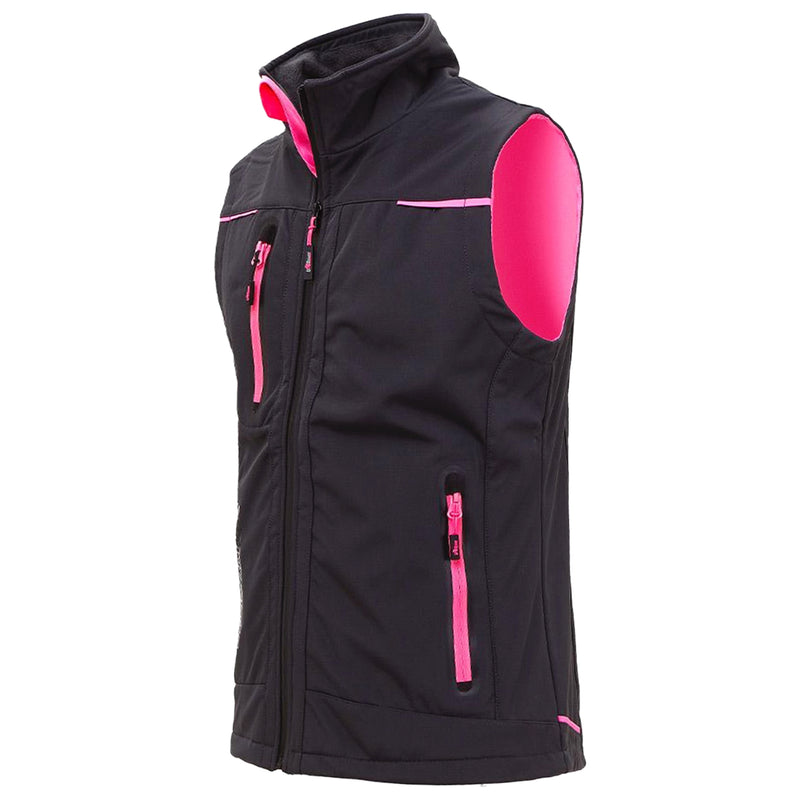 Damen Softshellweste | Polyester/Spandex | wasserdicht, winddicht & atmungsaktiv | 320 g/m² | EN ISO 13688 | U-Power Universe Lady