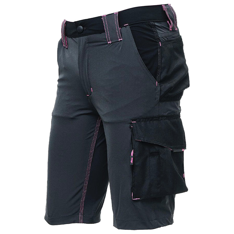 Damen-Arbeitsshorts | U-4 Stretch-Gewebe | wasserabweisend, atmungsaktiv & schnelltrocknend | Slim Fit | U-Power Mercury Lady