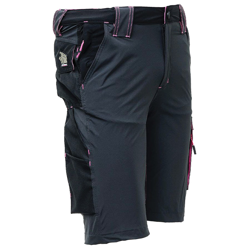 Damen-Arbeitsshorts | U-4 Stretch-Gewebe | wasserabweisend, atmungsaktiv & schnelltrocknend | Slim Fit | U-Power Mercury Lady