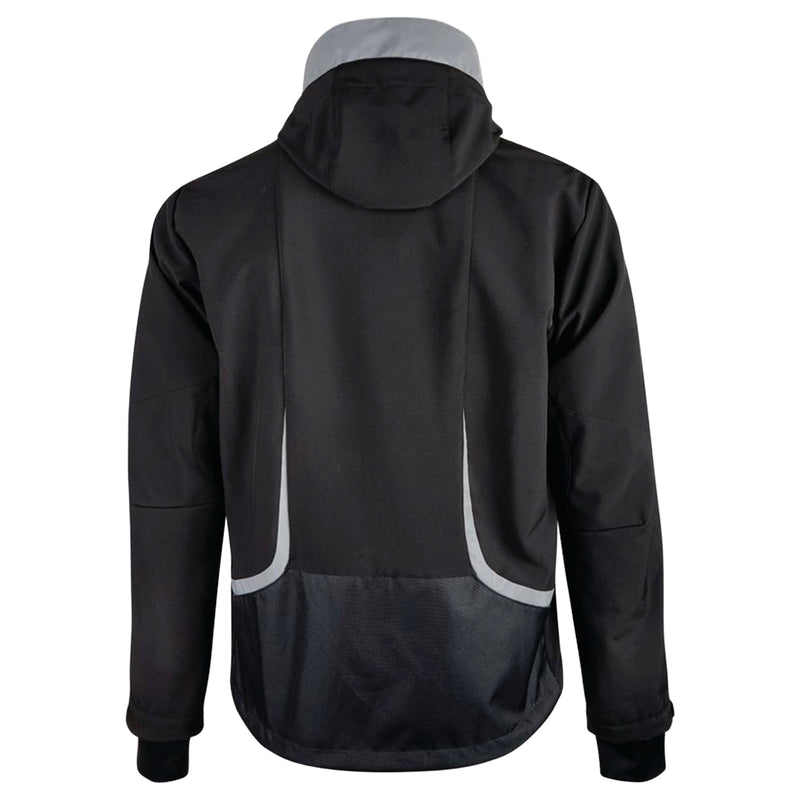 Softshelljacke | Polyester/Elasthan | Stretch | winddicht, wasserabweisend & atmungsaktiv | 320 g/m² | mit Kapuze & Daumenschlaufe | EN ISO 13688 | U-Power Quick