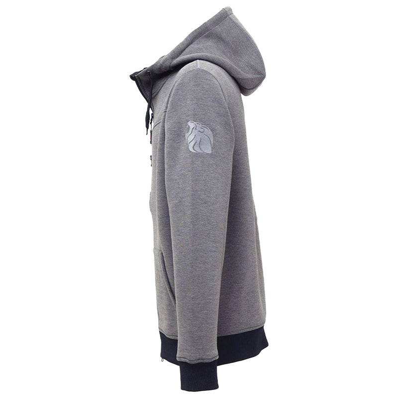 Sweatjacke | Jersey Scuba Stretch | atmungsaktiv & wasserabweisend | 330 g/m² | mit Kapuze & Lüftungsöffnungen | EN ISO 13688 | U-Power Tasty
