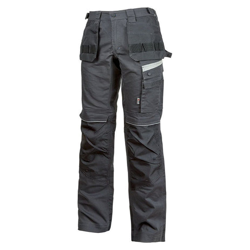 U-Power Gordon Arbeitshose, Asphalt Grey, Vorderansicht