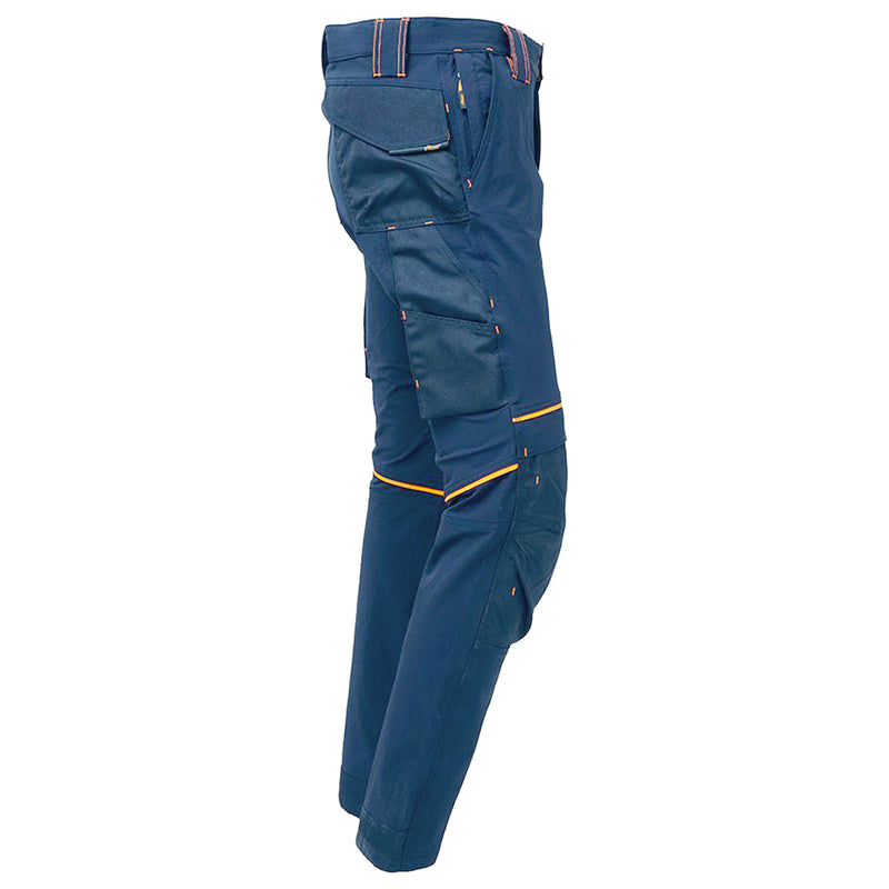 Arbeitshose | Nylon/Spandex | 4-Wege-Stretch | Kniepolstertaschen | wasserabweisend | 260 g/m² | EN ISO 13688 | U-Power Atom