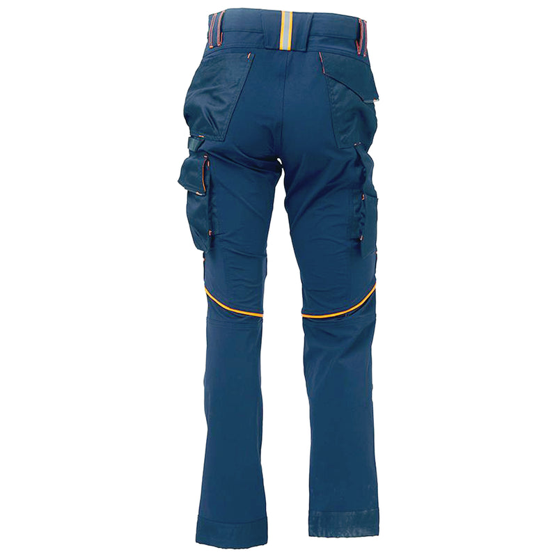 Arbeitshose | Nylon/Spandex | 4-Wege-Stretch | Kniepolstertaschen | wasserabweisend | 260 g/m² | EN ISO 13688 | U-Power Atom