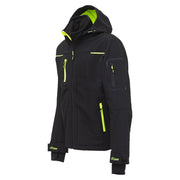 U-Power Space Softshelljacke, Black Carbon, Vorderseite schräg