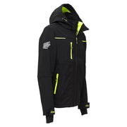 U-Power Space Softshelljacke, Black Carbon, gegenüberliegende Schrägansicht