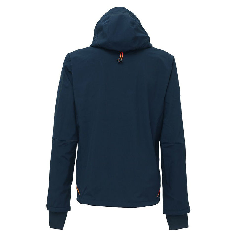 U-Power Space Softshelljacke, Deep Blue, Rückansicht