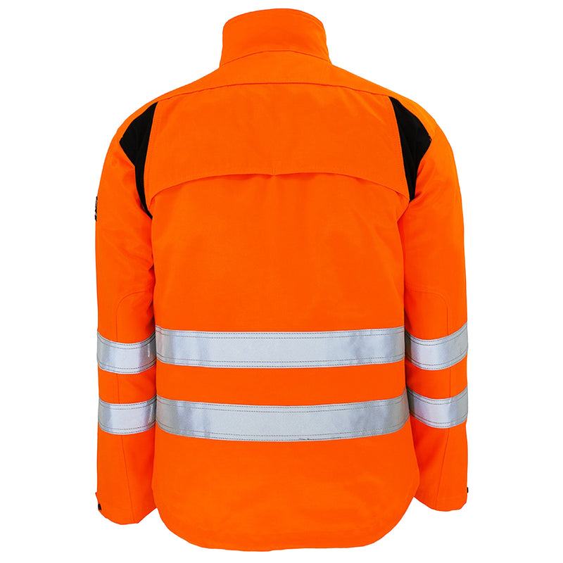 Warnschutz Jacke | Klasse 3 | PE/Baumwolle | strapazierfähiges Beaver-Gewebe | 310 g/m² | Bormio Safety Strada
