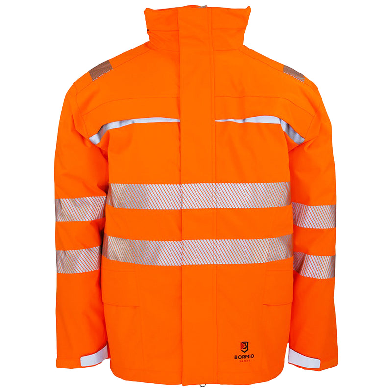 Warnschutz Regenjacke | Klasse 3 | 19’000 mm WS | PE | atmungsaktiv & wasserdicht | 210 g/m² | Bormio Safety Speer