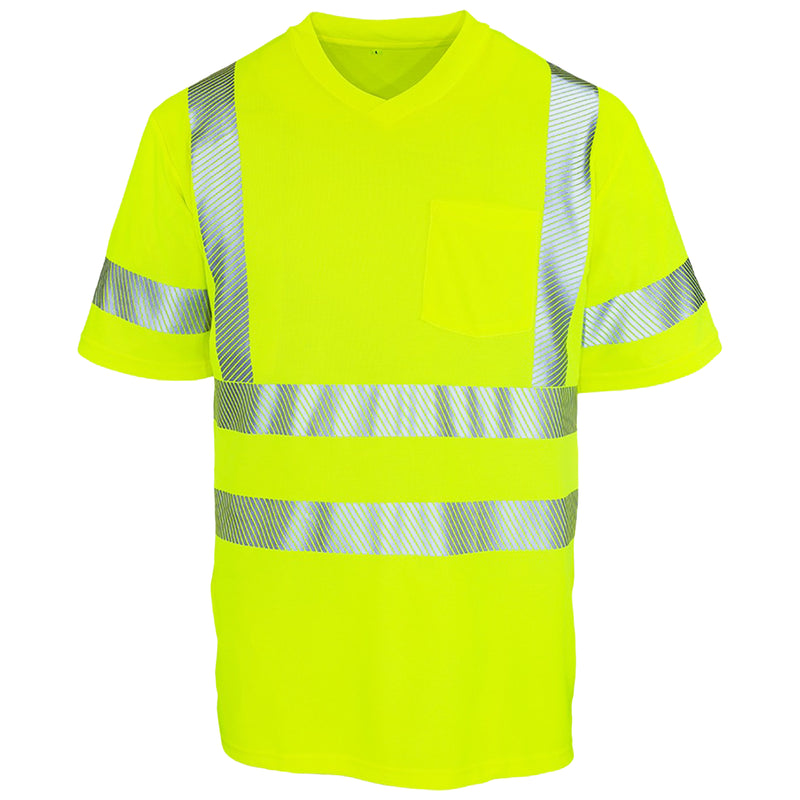 Warnschutz T-Shirt | Klasse 2 | PE/Bambus | kühlend & geruchshemmend | 190 g/m² | Bormio Safety Badus