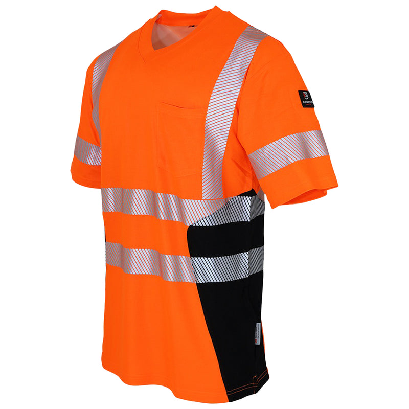 Warnschutz T-Shirt | Klasse 2 | PE/Bambus | kühlend & geruchshemmend | 190 g/m² | Bormio Safety Badus