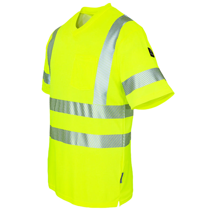 Warnschutz T-Shirt | Klasse 2 | PE/Bambus | kühlend & geruchshemmend | 190 g/m² | Bormio Safety Badus