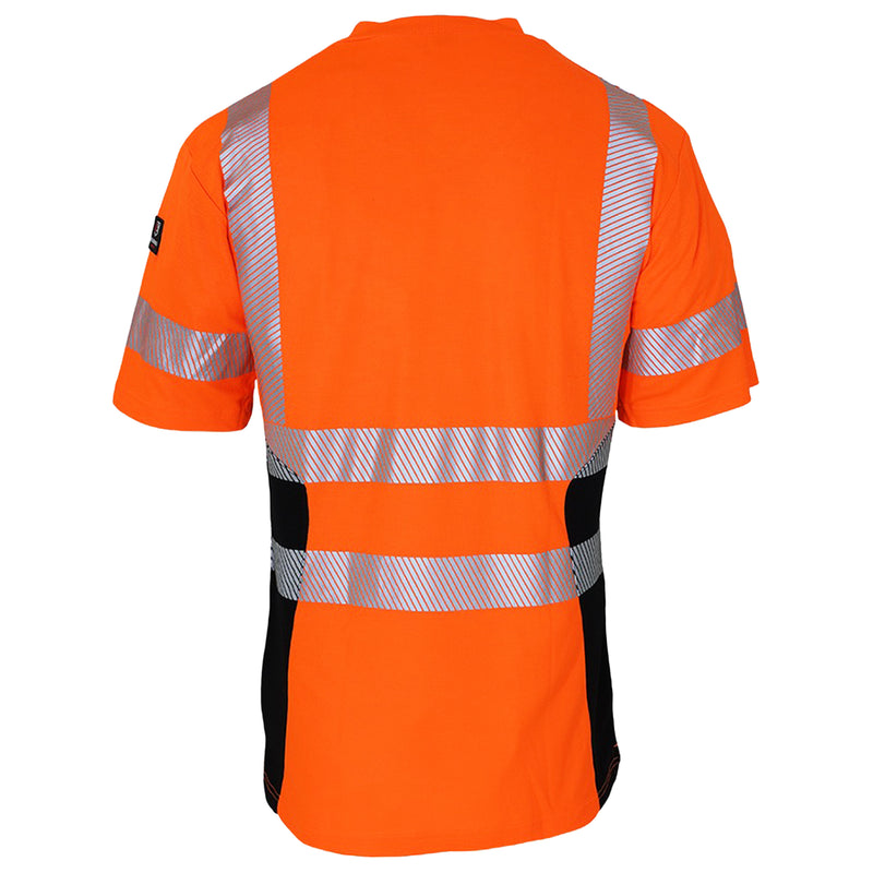 Warnschutz T-Shirt | Klasse 2 | PE/Bambus | kühlend & geruchshemmend | 190 g/m² | Bormio Safety Badus