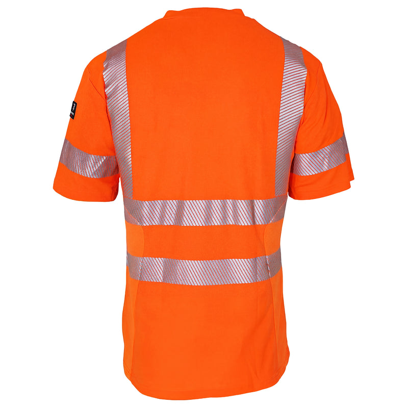Warnschutz T-Shirt | Klasse 2 | PE/Bambus | kühlend & geruchshemmend | 190 g/m² | Bormio Safety Badus